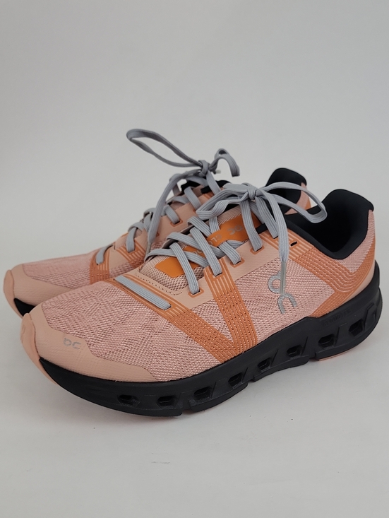 On Running Shoes - Women's On Cloudgo Rose Magnet Orange Athletic Cloudtec Running Shoes Size 8